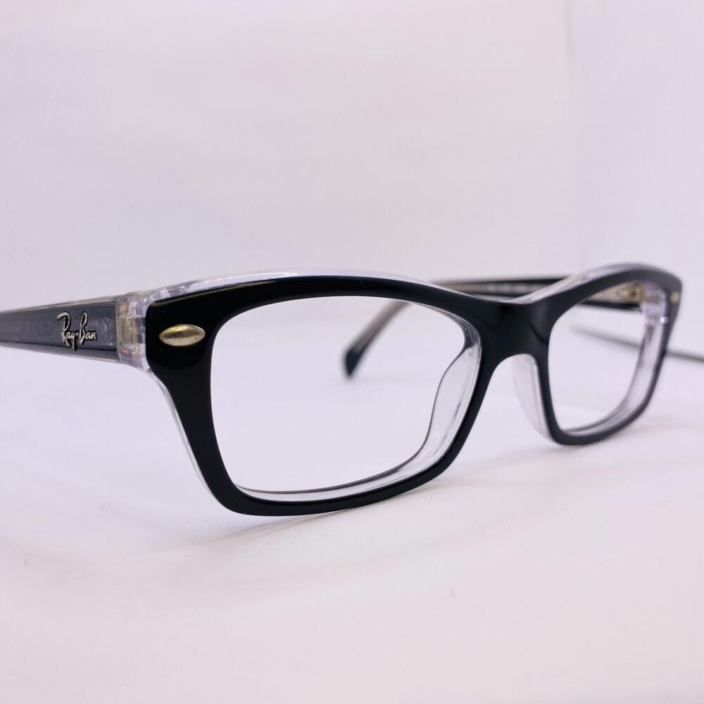 Ray-Ban Authentic Eyeglasses RB 1550 3529 46 [] 15 125 MM Translucent Black